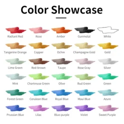 Temporära tatueringsmarkörer för huden, 30 kroppsmarkörer för vuxna och barn><noscript><img width=