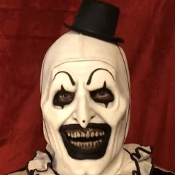 Terrifier 2 rt the Clown Msk Cosply Kostym Mskerd rekvisit_tfrf> Masker