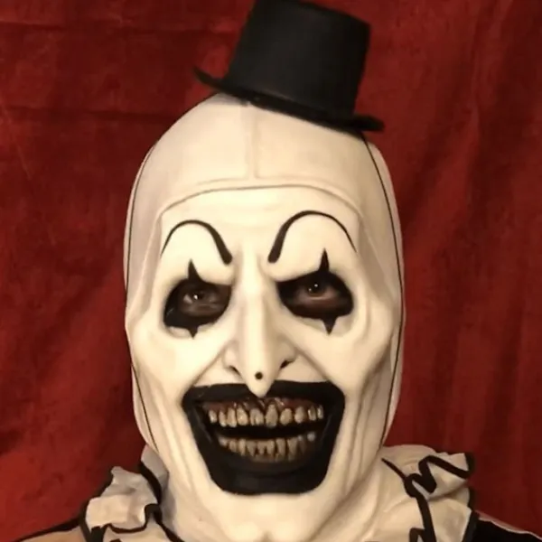 FMYSJ Terrifier 2 Art the Clown Skräckmask Halloweenfest Maskerad Horrormasker (FMY)> Masker