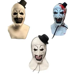 FMYSJ Terrifier 2 Art the Clown Skräckmask Halloweenfest Maskerad Horrormasker (FMY)><noscript><img width=