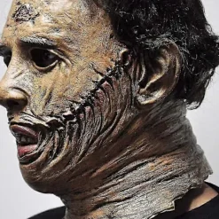 Texas Chainsaw Massacre Leatherface Masker Latex Läskig Film Halloween Cosplay Kostymfest Event Rekvisita Leksaker Karnevalsmask><noscript><img width=