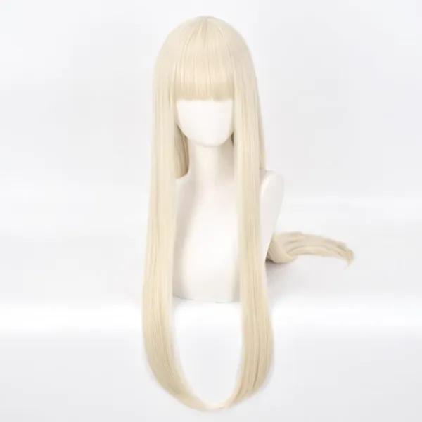 TG 80 cm Runa Yomozuki Kakegurui Loli Cosplay Peruk Cap Blekguld Anime> Peruker