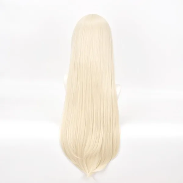 TG 80 cm Runa Yomozuki Kakegurui Loli Cosplay Peruk Cap Blekguld Anime> Peruker