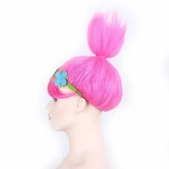 TG Anime Peruker Troll Poppy Syntethår ​​Peruker> Peruker