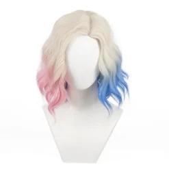 TG Cosplay Peruk för Addams Family Wednesday Enid Sinclair Kostymer Vit 1 st><noscript><img width=