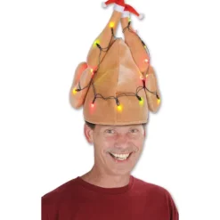 Thanksgiving Hatt Thanksgiving Turkey Hatt Rörlig Turkey Cover Thanksgiving Dekoration Party Hatt> Huvudbonader