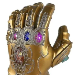 Thanos Handskar för Barn Infinity Gauntlet med LED-Ljus Avengers 4 Cosplay Leksak><noscript><img width=