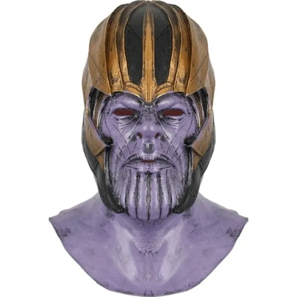Fashion Hitch Thanos Latex Mask Halloween Vuxna Cosplay Dräkt> Masker