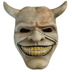 FMYSJ The Grabber Latexmask från The Black Phone skräckfilm för vuxen cosplay (FMY)> Masker