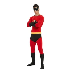 The Incredibles Kostym Jack Paar Cosplay Overall Incredibles Bob Paar Cosplay Vuxna Barn Bodysuit Mask Set Halloween Kostym Kvinna 130><noscript><img width=