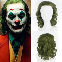 The Joker Peruk Kostym Grön Peruk Arthur Fleck Peruk Cosplay> Peruker
