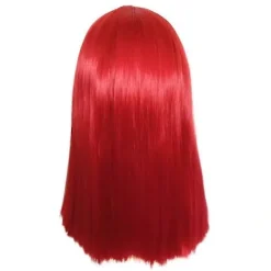 The Nightmare Before Christmas Sally Peruk - Långt Rött Hår för Cosplay Medium><noscript><img width=