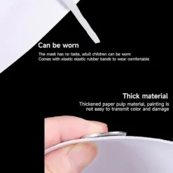 Therian Mask Kattmask, DIY Blanko Vita Papperskattmasker att Dekorera, Anpassningsbara Graffiti-färdiga Designer, Idealisk för Handmålning Cosplay Juni 6.15 | Fyndiq><noscript><img width=