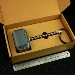 Thors Hammare Kostymtillbehör, 20cm Thors Hammare - Silver Andra Generationen> Tillbehör