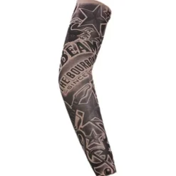 Tillfällig falsk tatuering armärm cykel basket solskydd ärm för män och kvinnor unisex mörk set><noscript><img width=