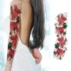 Superp Tillfällig tatuering falsk tatuering ärm Falsk tatuering Falsk ärm flerfärgad> Smink