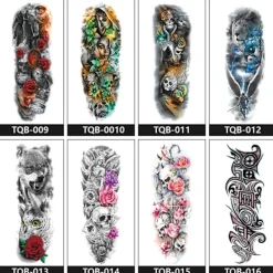 INF Tillfällig tatueringsdekal för hela armen 2><noscript><img width=