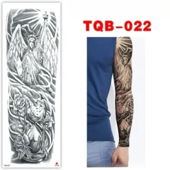 INF Tillfällig tatueringsdekal för hela armen 6> Smink