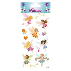 Tillfälliga tatueringar - Magiska älvor - Glitter> Smink