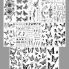 Tillfälliga Vattentäta Tatueringar, 14-pack Fjäril> Smink