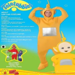 Tinky Winky Teletubbies Vuxen Maskerad Utklädnad Möhippa Kostym röd röd rode><noscript><img width=