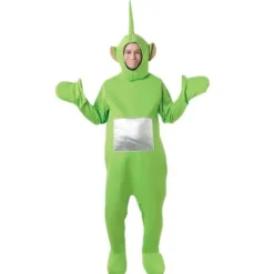 Tinky Winky Teletubbies Vuxen Maskeraddräkt Grön green> Dräkter