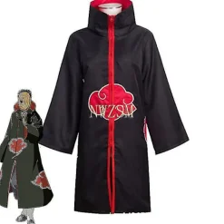 2023-tobi Obito Cosplay kostym Akatsuki långärmad mantel Halloween karneval Rolig vuxen Cosplay kostym XL> Dräkter