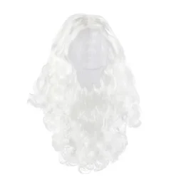 Tomte peruk skägg komplett set Jesus peruk Europa och USA långt lockigt hår jul peruk skägg set-B modeller><noscript><img width=