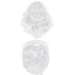 Tomte skägg och peruk set - Juldräkt accessoarer, karaktärsförklädnad, maskerad och present> Tillbehör