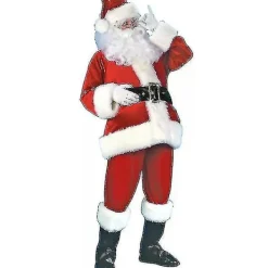 AIZHENCHEN Tomtedräkt för män Vuxen Tomtedräkt Tomtekostym 5 delar 3XL> Dräkter