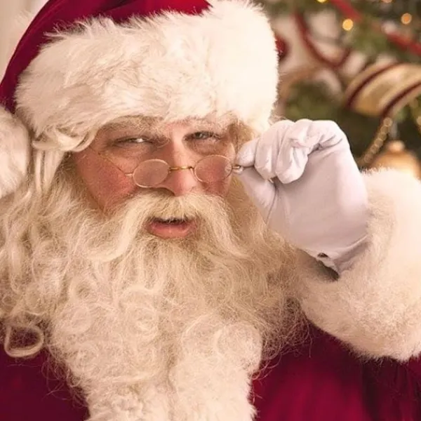 Tomteglasögon Tomtedräkt Retro Runda Nickelfärgade Glasögon Tomte med Runda Linser> Tillbehör