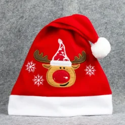 Tomtehatt, 3 st julhatt plysch tomtehattar vuxen traditionell, ZQKLA><noscript><img width=