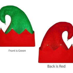 Tomtehattar i Filt, Julkostymtillbehör för Män Kvinnor, Julpartykostym, Tomtehatt> Huvudbonader