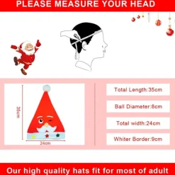 Tomteluva, 3 stycken tomteluvor, jultomteluvor, tomteluva för helgdagar> Huvudbonader