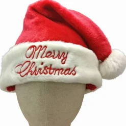 MTK TomteLuva Broderad Merry Christmas> Huvudbonader