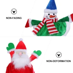 Tomteluva Jul Rekvisita Nyår Rolig Julhatt Vuxna Barn Juldekorationer Till Hemma Jultomten><noscript><img width=