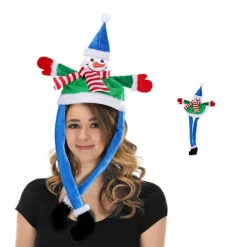 Tomteluva Jul Rekvisita Nyår Rolig Julhatt Vuxna Barn Juldekorationer Till Hemma Jultomten><noscript><img width=