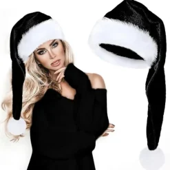 Selected deals Tomteluva Lång Jul Sammet Tomteluva Varm Vinterdräkt Julfesttillbehör för Cosplayfester Scenframträdanden><noscript><img width=