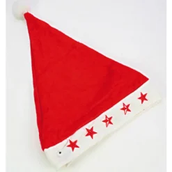 Tomteluva med LED lampor 2 st> Huvudbonader