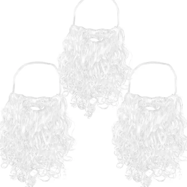 Tomteluvor Tomteskägg och Tomteperuk Juldekorationer Julhatt Skägg och Peruk Set för Vuxna Familjefester Presenter Fancy Nyhet Kostymklänning 3x Santa Beards | Fyndiq> Tillbehör