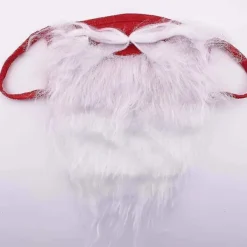 Tomtemaskhatt för Vuxna Unisex Återanvändbar Kostym Jultomte Nyår Julgåva Tomte Ansiktsmask Juldekoration (mask)> Tillbehör