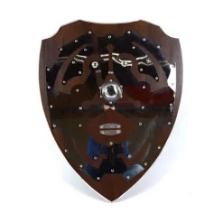 CherrysC Trä / metall Legend of Zelda Curved Shield SWE89 one size> Huvudbonader