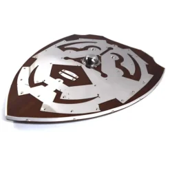 CherrysC Trä / metall Legend of Zelda Curved Shield SWE89 one size> Huvudbonader