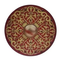 CherrysC Trä persisk nordisk medeltida vikingasköld SWE164 one size> Huvudbonader