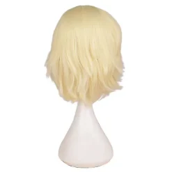 Trendig Kort Rak Cosplay Kostym Peruk För Män><noscript><img width=
