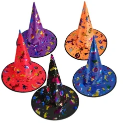 Trollkarlshatt Partyhatt ORANGE Orange><noscript><img width=