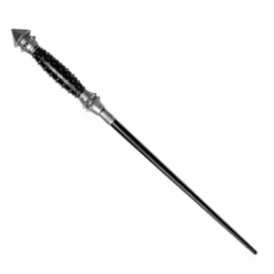 Trollstav 38 cm Lång Trästruktur Tålig PVC-harts Lättviktig Cosplay Party Rollspel Spel Typ 4><noscript><img width=