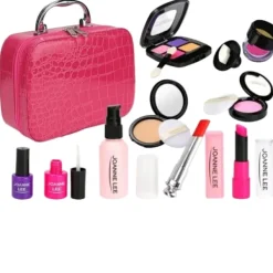 Tvättbart Sminkset för Barn med Kosmetikaväska><noscript><img width=