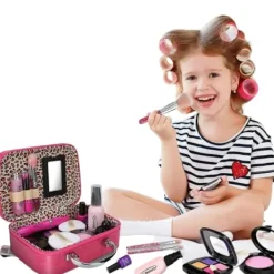 Tvättbart Sminkset för Barn med Kosmetikaväska><noscript><img width=