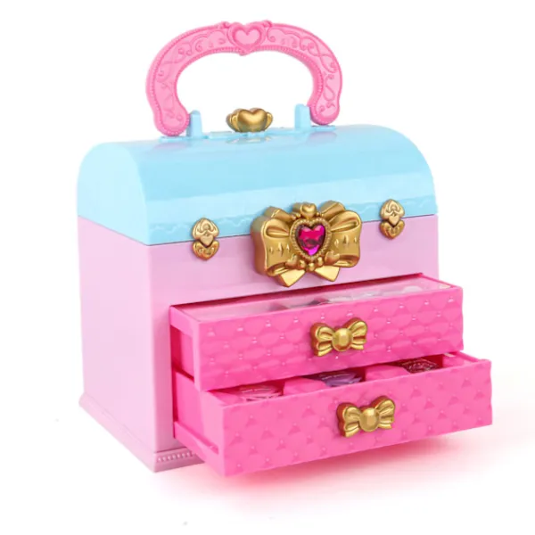 Tvättbart Sminkset för Barn Låtsaslek Skönhetsset med Kosmetikaväska för Små Flickor J1024> Smink